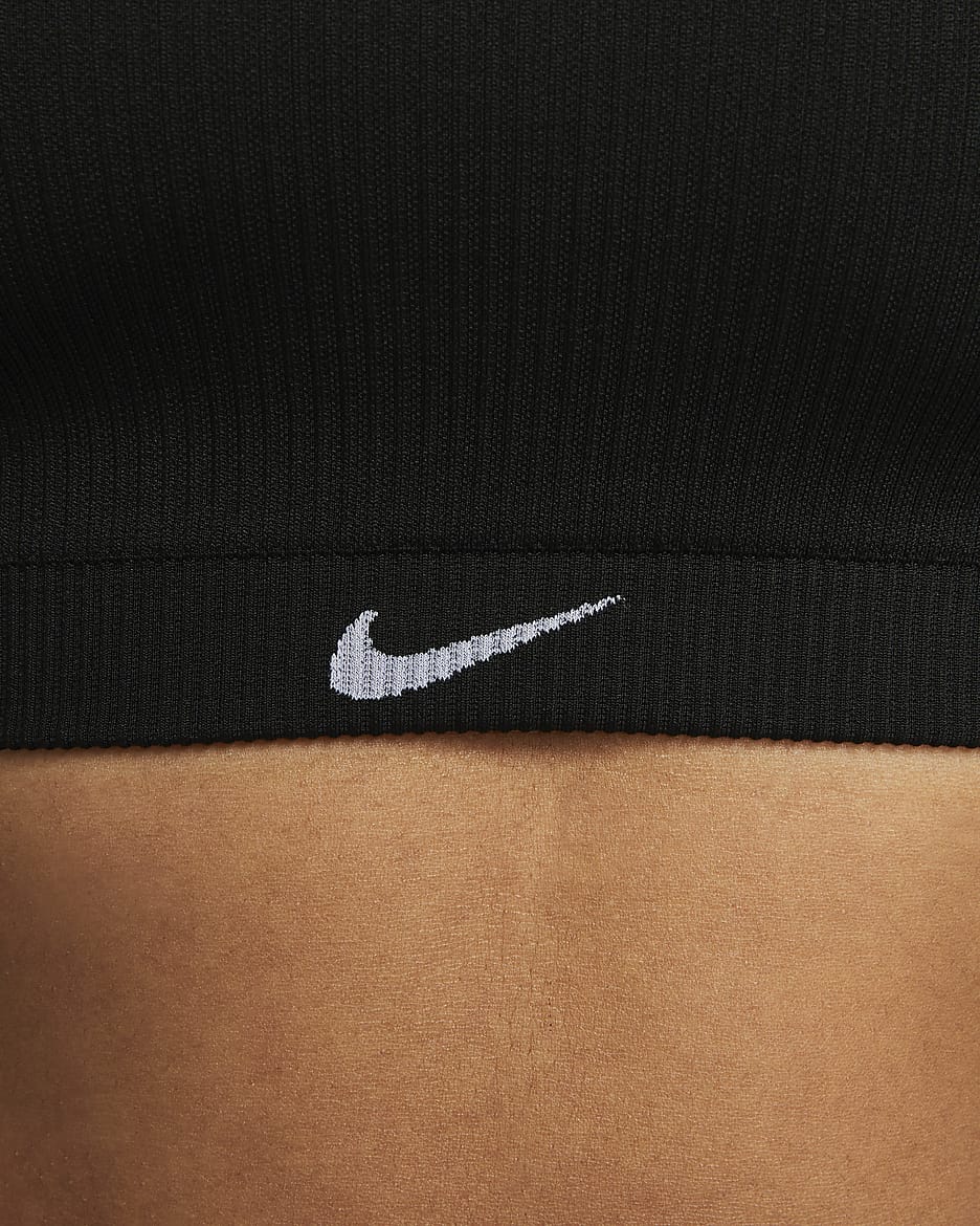 Nike performance seamless light bra best sale